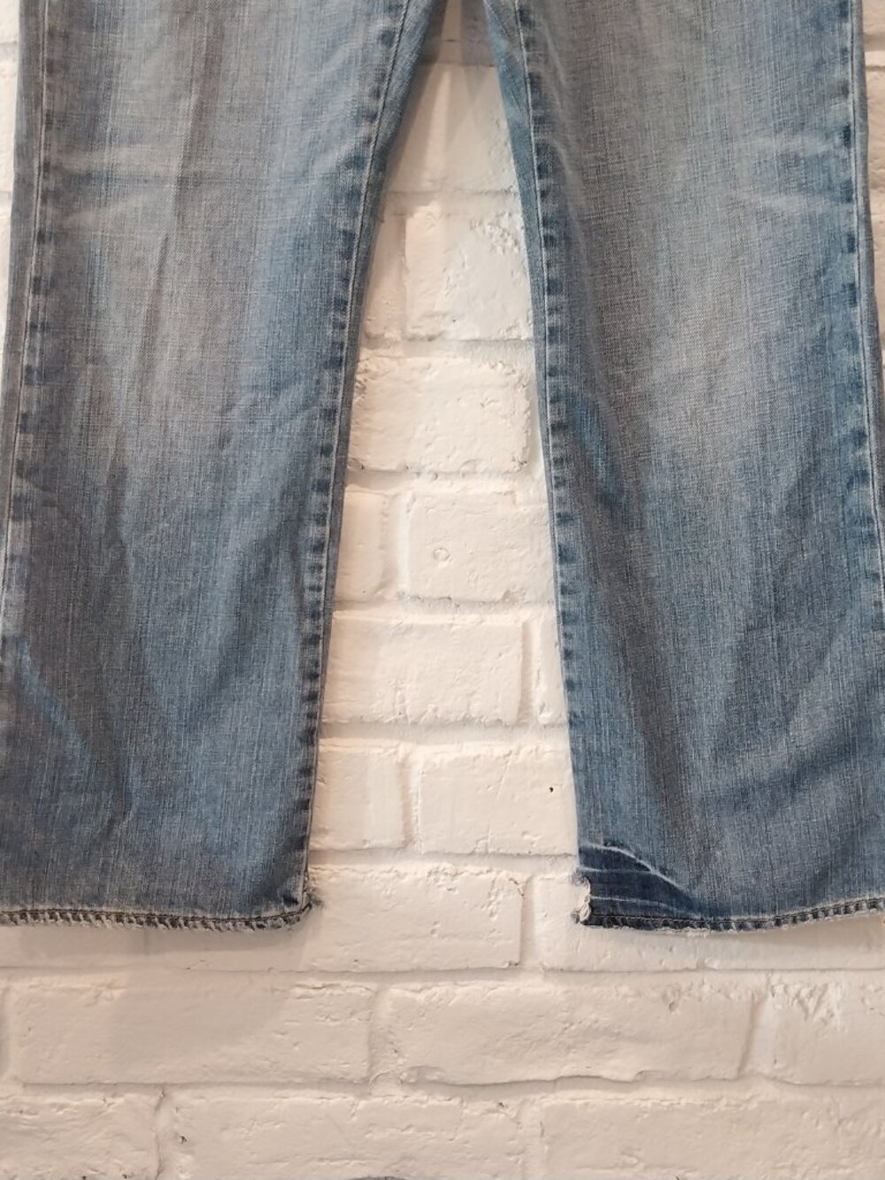 Mavi Jeans Men’s 32x32 Blue Med Wash Matt Relaxed Straight Leg Whiskering Fade. - Picture 7 of 15